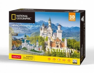 Puzzle 3D Zamek Neuschwanstein - Cubic Fun