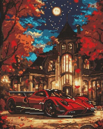 Diamentowa mozaika - Życie w luksusie 40x50cm - Ideyka