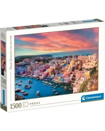 Puzzle 1500 HQ Picturesque Procida Island - Clementoni