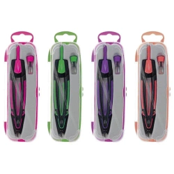 Cyrkiel w etui plastikowym 2 elementowy mix - Titanum