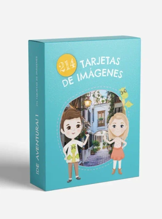 De Aventura 1. Fiszki obrazkowe - praca zbiorowa