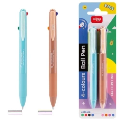 Długopis automatyczny czterokolorowy 2szt EASY - Easy Stationery