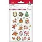 Naklejki papierowe 16 wzorów 160szt - Titanum