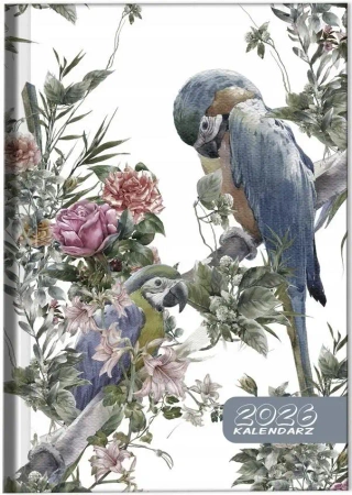 Kalendarz 2026 A5 dzienny sb/nd osobno Papugi boho - EV-Corp