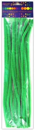 Druciki kreatywne zielone 30cm 25szt - Dalprint dpCraft