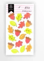 Stiker z elementami z pianki z lekkim brokatem - Galeria Hobby