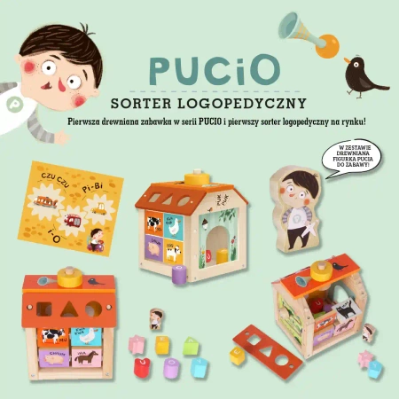 Pucio. Sorter logopedyczny - Kłos Joanna