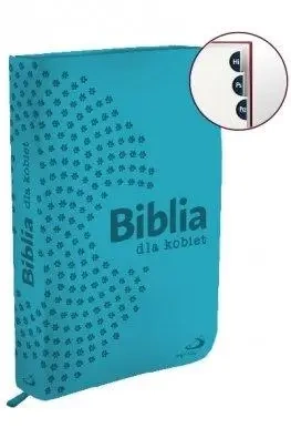 Biblia dla kobiet - turkusowa (z paginatorami) - praca zbiorowa