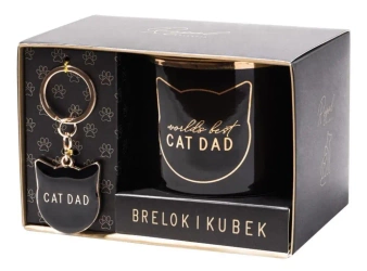 Prezent dla miłośników kotów Cat Dad - Be-Happy Gifts