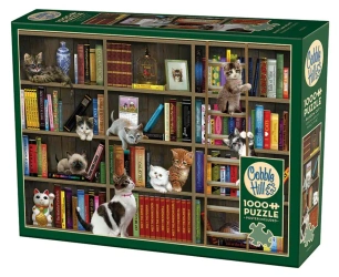 Puzzle 1000 Bibliokotkarze 113562 - Cobble Hill