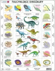 Układanka Fascynujące Dinozaury PL - Larsen
