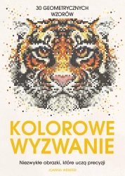 Kolorowe wyzwanie. Niezwykłe obrazki, które uczą precyzji - Joanna Webster
