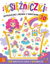 Aktywizujące zadania z naklejkami. Księżniczki - Anna Podgórska