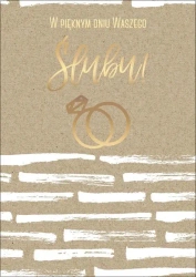 Karnet B6 PR-088 Ślub - Kukartka