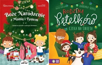 Pakiet: Rodzina Pętelków czeka na święta, Boże Narodzenie z Manią i Tyniem - Magdalena Młodnicka