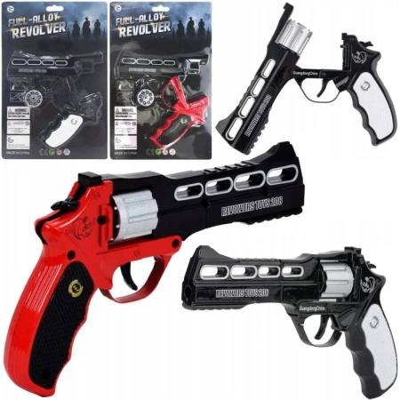 Pistolet na kapiszony metalowy MIX - Trifox