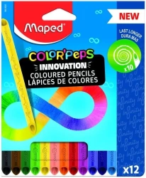 Kredki grafitowe Infinity 12 kolorów MAPED