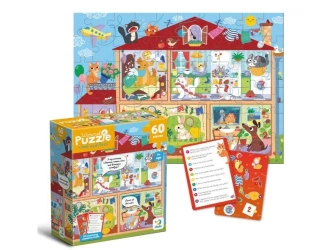 Wimmelpuzzle 60 Pets at home - Dodo