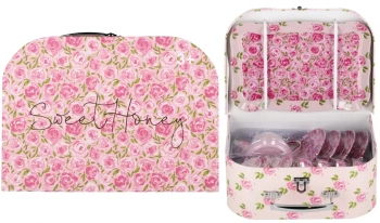 Naczynia Kuchenne Metalowe Róże W Walizce Mega Creative 571370