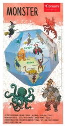 Globus 3D do składania - Potwory - praca zbiorowa