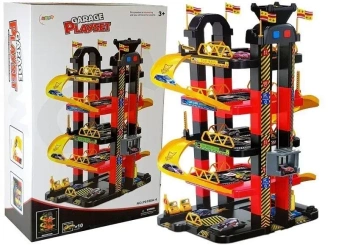 Garaż 5- poziomowy z windą i światłem - Leantoys