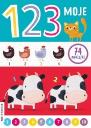 Moje 123 z naklejkami - praca zbiorowa