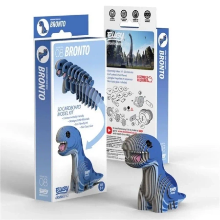 Dinozaur Bronto Eugy. Eko Układanka 3D - Eugy