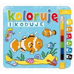 Koloruję i koduję. Kredka segmentowa - Anna Podgórska