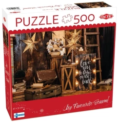 Puzzle 500 Christmas decorations - Tactic