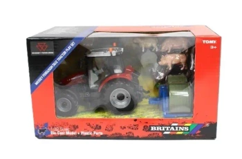 Britains Massey Ferguson 5612 zestaw - TOMY