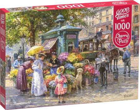 Puzzle 1000 CherryPazzi Blumenmarkt 30226