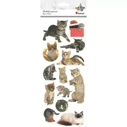 Naklejki papierowe koty - Titanum
