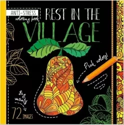 Kolorowanka antystresowa 200x200 TW Rest Village - Fresh