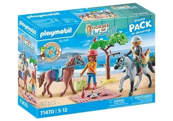 Playmobil Wycieczka konna na plażę z Amelią i Benem 71470