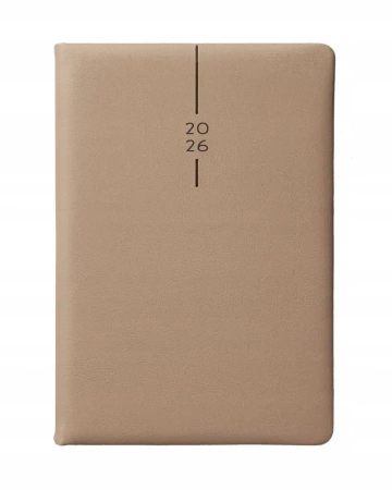 Kalendarz 2026 A5 dzienny biznes planer pastelowy - Evena