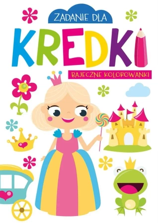 Zadanie dla kredki Bajeczne kolorowanki - Monika Kalinowska