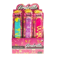 Bransoletka cekinowa neon mix - Nice Group