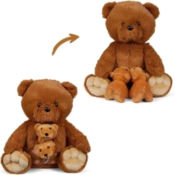 Mama miś z 2 młodymi misiami - Mamanimals