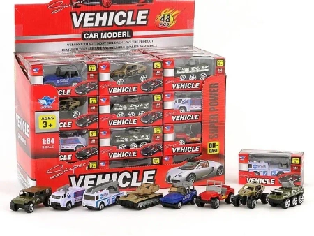 Auto metalowe 1:64 MIX - ADAR