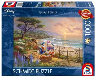 Puzzle PQ 1000 Thomas Kinkade Kaczor&Daisy G3 - Schmidt