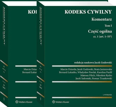 Kodeks cywilny T.1-2 Część ogólna - praca zbiorowa