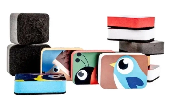 Gąbka Animal do tablicy magnetycznej mix - Fandy