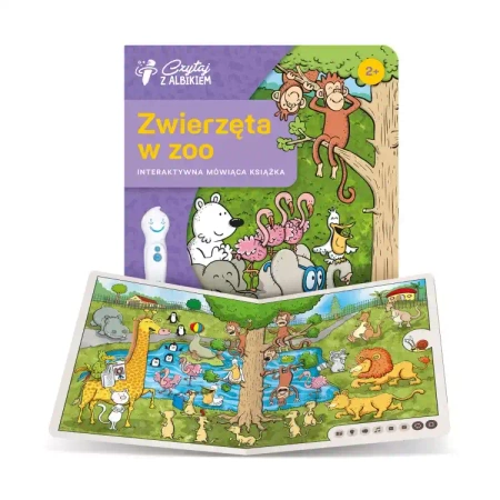 Czytaj z Albikiem Zestaw. Zwierzęta w Zoo