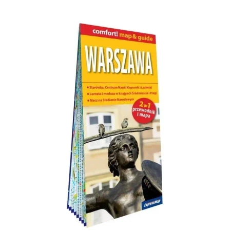 Comfort! map Warszawa 2w1 w.2023 - praca zbiorowa