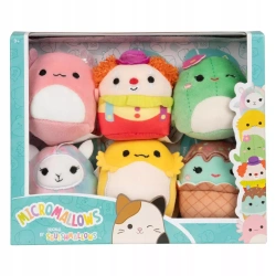 SQUISHMALLOWS MICROMALLOWS 6PACK MASKOTKI 6CM