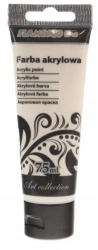 Farba akrylowa 75ml 175 perłowa biała - Titanum