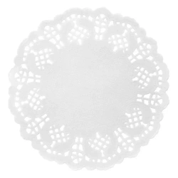 Serwetki papierowe 11,5cm 30szt białe - Dalprint dpCraft