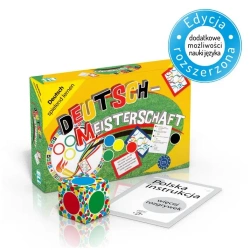 Gra językowa Niemiecki Deutsch Meisterschaft. Opr. karton - praca zbiorowa