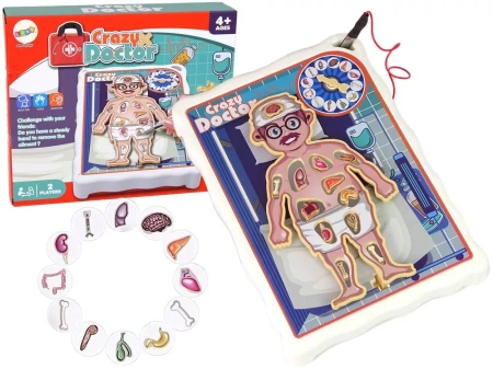 Gra zręcznościowa szalony doktor - Leantoys