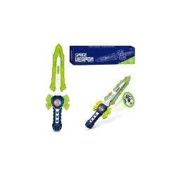 Miecz świetlny LED z projektorem, światło i dźwięk - Lena